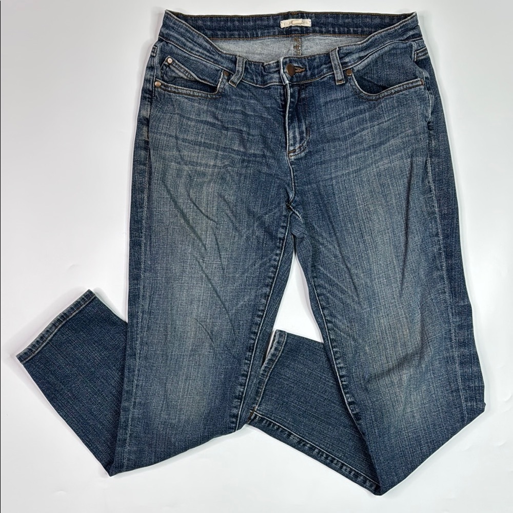 Eileen Fisher Taper Denim Jeans Size 4